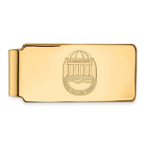 Black Bow Jewelry 10k Yellow Gold Coastal Carolina Chanticleers NCAA Money Clip - 1 of 3