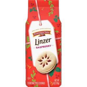 Pepperidge Farm Holiday Linzer Raspberry Cookies - 6oz - 1 of 4