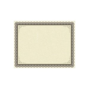 Great Papers Classic Parchment Certificates 8.5" x 11" Beige/Brown 25/Pack (2020000) - 1 of 4