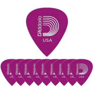 D'Addario Planet Waves Duralin Precision Heavy Guitar Picks 10 Pack