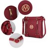 MKF Collection Lilian Vegan Leather Women’s Crossbody Purse Functional by Mia K - 4 of 4