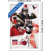 Trends International NFL Houston Texans - Nico Collins 25 Framed Wall Poster Prints - 3 of 4