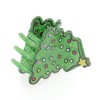 Unique Bargains Christmas Tree Hair Clips for Christmas 1.77"x1.57"x1.89" Green 1 Pc - 4 of 4