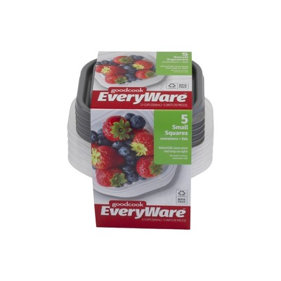 GoodCook EveryWare Cup Square - 5pk
