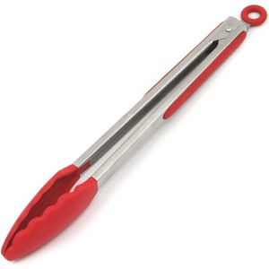 Chef Craft 12-Inch Premium Silicone Tongs - 1 of 2