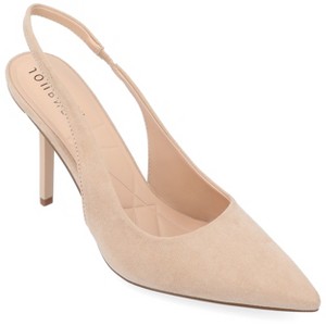 Journee Women's Elenney Medium and Wide Width Pumps - 1 of 4