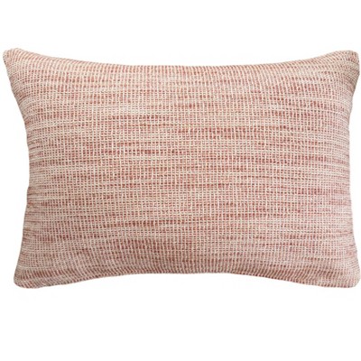 Seaside Smooth Red Indoor Outdoor Pillow 14x20 14x20