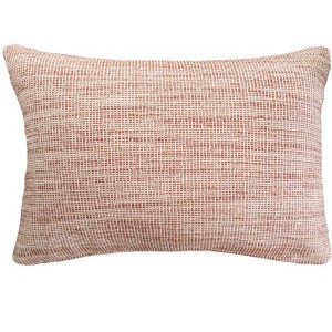 Seaside Smooth Red Indoor Outdoor Pillow 14x20 14x20 - 1 of 4
