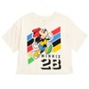 Disney Minnie Mouse Girls Boxy Tee T-Shirt and Pleated Skort Little Kid to Big Kid - image 3 of 4