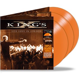King's X - Live Love in London - Orange (Colored Vinyl Orange Gatefold LP Jacket) - 1 of 1