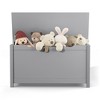 Sapphtopaz Storage Bench Kids Wooden Toy Box Toy Organizer Toy Storage with Safety Hinged Lid Bedroom Furniture Bench With Storage for Bedroom - 2 of 4