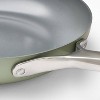12" Nonstick Ceramic Coated Aluminum Frying Pan with Cover Sage Green - Figmint™ - 4 of 4