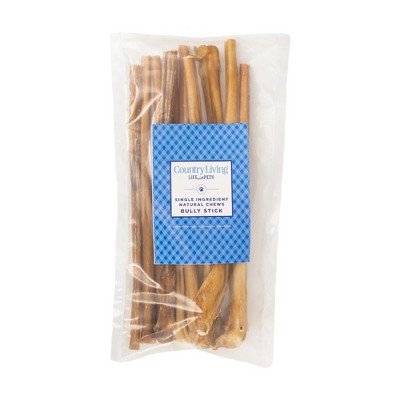 Country Living Bully Sticks  - All-Natural, High-Protein, Healthy Snacks for Dogs – 12" Standard (10-Pack)