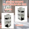 Unique Bargains 3-Shelf Closet Hanging Organizer with Magic Tapes - 3 of 4