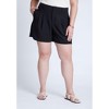 ELOQUII Women's Plus Size The Fluid Crepe Short - 3 of 4