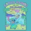 Womens Lilo & Stitch Aloha Hawaii Come Visit the Islands Racerback Tank - 2 of 4