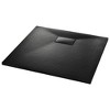 VidaXL Shower Base Tray SMC Black 35.4 in.x31.5 in. - 2 of 4