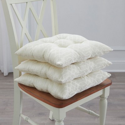 BrylaneHome Jacquard Chair Pad