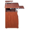 Wood Computer Desk with Drawers - Techni Mobili - image 4 of 4