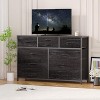 10 Drawers Fabric Dresser for Bedroom with Storage, TV Stand with Waterproof Wood Top - 2 of 4