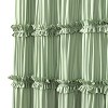 LunaLulinlk Ruffle Vintage Shower Curtain Boho Farmhouse Shower Curtain - 4 of 4