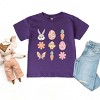 The Juniper Shop Easter Favorites Chart Toddler Short Sleeve Tee - 3 of 4