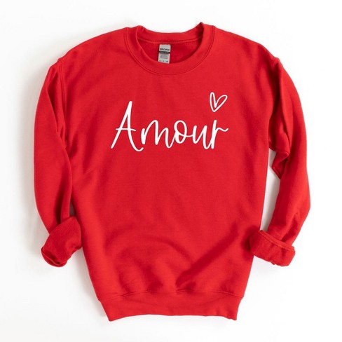 Sweatshirt amour discount