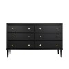 Prepac Lux 6 Drawer Bedroom Dresser - image 4 of 4