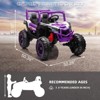 24V Kids Electric UTV - 4WD Ride-On Car with Parent Remote, LED Lights & Suspension | 110Lb Capacity, Ages 3-6 - 2 of 4