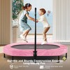 Probe Hues 56" Foldable Kids Trampoline with Adjustable Handle - 3 of 3