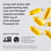 Sports Research Flaxseed Oil, 1,200 mg, 180 Veggie Softgels - 4 of 4