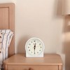 REGALWOVEN Plastic Battery Powered Silent Non-Ticking Snooze Function Alarm Clock 4.1"L x 2.6"W x 4.6"H 1 Pc - 2 of 4