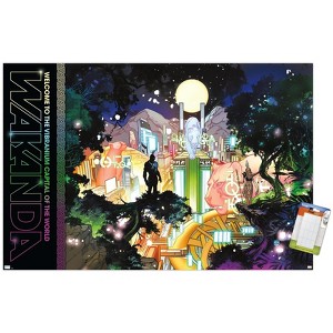 Trends International Marvel: Hero Lands - Wakanda 2 Unframed Wall Poster Prints - 1 of 4