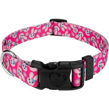Country Brook Petz® Deluxe Spring Bunnies Dog Collar - Made in The U.S.A.