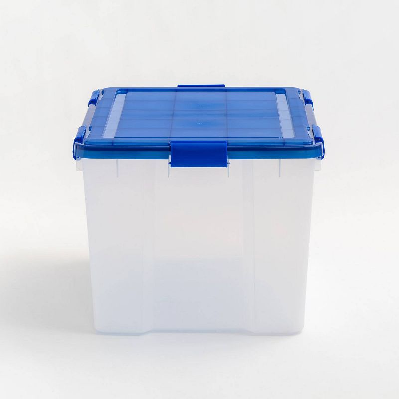 IRIS WeatherPro Plastic Storage Bin with Lid, 3 of 10