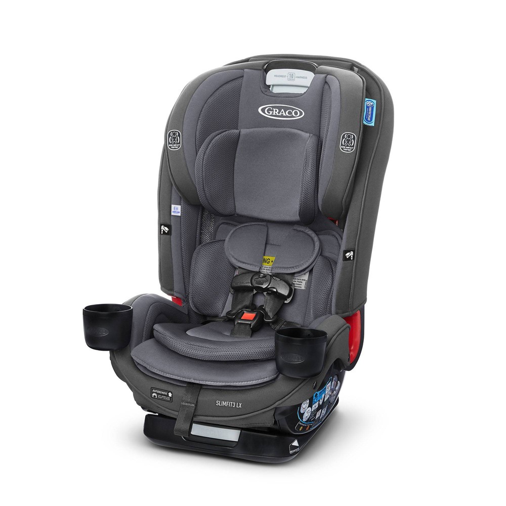 Graco SlimFit3 LX 3-in-1 Convertible Car Seat - Kunningham