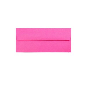 JAM Paper #10 Business Colored Envelopes 4.125 x 9.5 Ultra Fuchsia Pink 15847 - 1 of 2