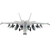 Boeing F/A-18E Super Hornet Fighter Aircraft Golden Warriors" 2017 US Navy "Air Power Series" 1/72 Diecast Model by Hobby Master - 3 of 4