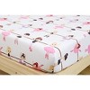 Everyday Kids Baby Girl Fitted Crib Sheet Born to Dance Ballerina, 100% Soft Breathable Microfiber, Fits Standard Crib Mattress 28x52in - 4 of 4