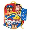 Paw Patrol Peeking Pups 4 Piece Backpack Set for Boys & Girls, Featuring Chase, Marshall, Rubble, & Skye, Kids School Bag, Blue - 2 of 4