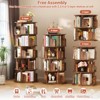 Aheaplus 360° Rotating Bookshelf Tower Revolving Corner Bookcase - 2 of 4