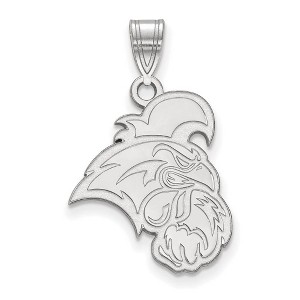 Black Bow Jewelry 10k White Gold Coastal Carolina Chanticleers NCAA Large Pendant - 1 of 3