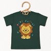 The Juniper Shop Mini Smiley Lion Paws Toddler Short Sleeve Tee - 2 of 4