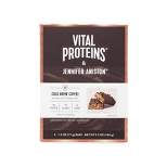Vital Proteins x Jennifer Aniston Collagen+Protein Bars - Cold Brew Coffee - 4ct