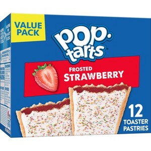 Pop-Tarts Frosted Strawberry Pastries - 12ct/20.3oz - 1 of 4