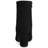 Perphy Women's Round Toe Block High Heels Ankle Boots - 3 of 4
