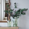 ChicFurnit Decorative Vases Elegant Flower Vase Jarron Florero Glass Vase Tabletop Vase Modern Vase for Living Room Decor, Green, 7.9"*7.9"*11" - 3 of 4