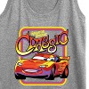 Women's - Disney - Radiator Springs Classic Lightning McQueen Graphic Racerback Tank - 2 of 4