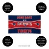 Evergreen Come Back with Tickets New England Patriots 28" x 16" Woven PVC Indoor Outdoor Doormat - 3 of 4