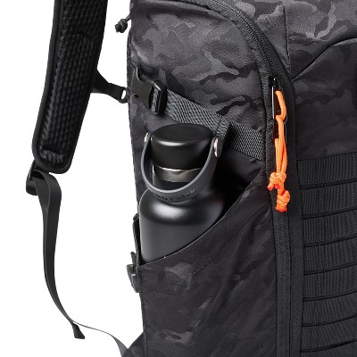 UAG 20L Laptop Backpack, 16 inch Laptop Compartment, Heavy Duty, Wear-Resistant, Travel Ready, Civilian - Black/Orange — фото 8